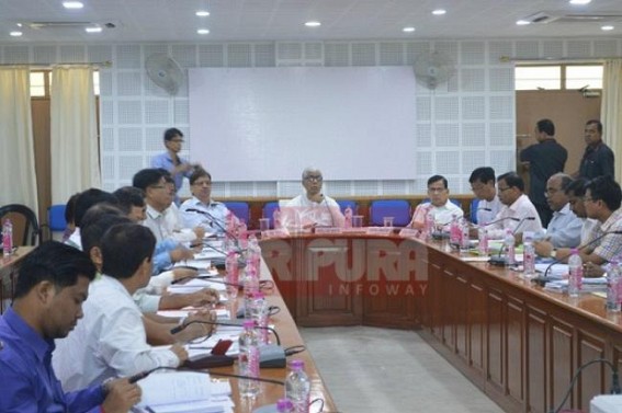 CM arrives Belonia to review law and order and Development CM arrives Belonia to review law and order and Development